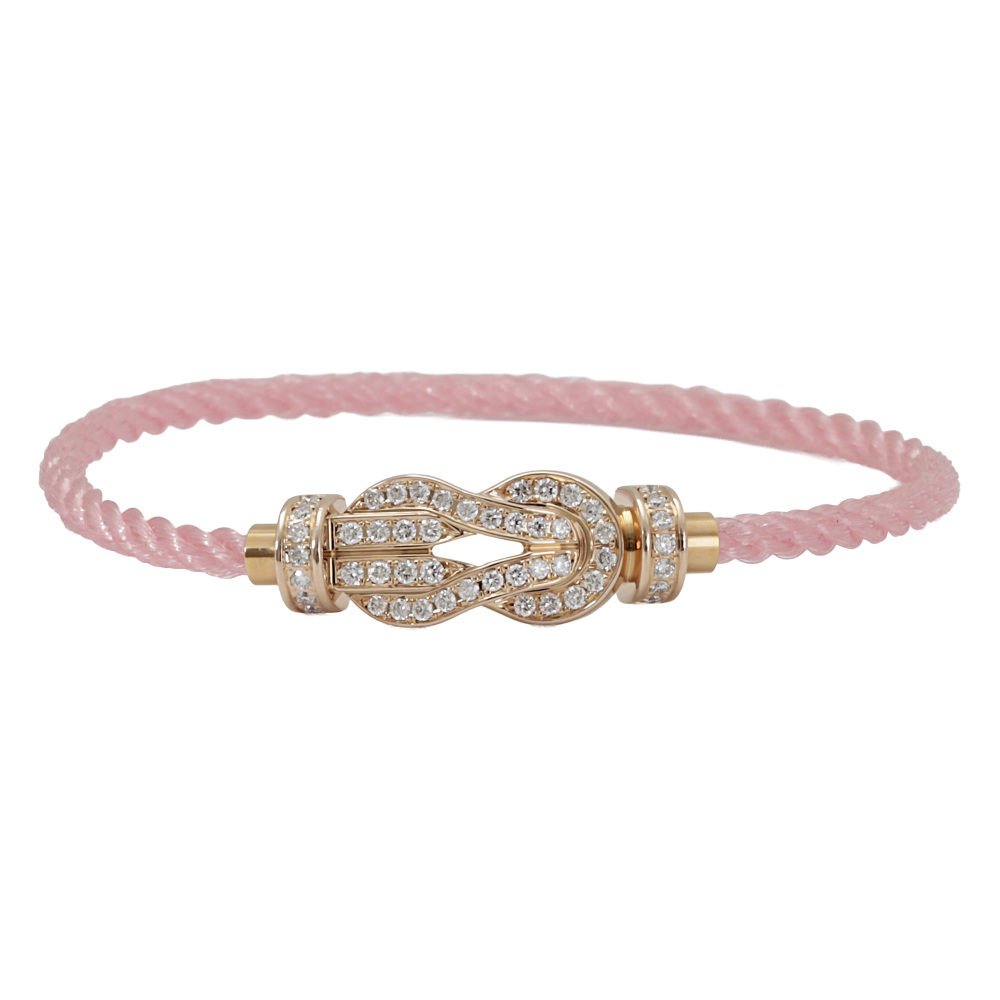 FRED Chance Amphini Bracelet 18K Rose Gold Diamond 0B0111-000