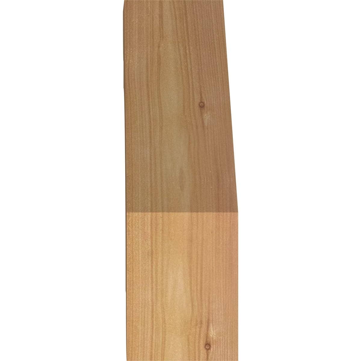3 1/2x22W x 22x22D x 22x22H Olympic Smooth Brace, Western Red Cedar