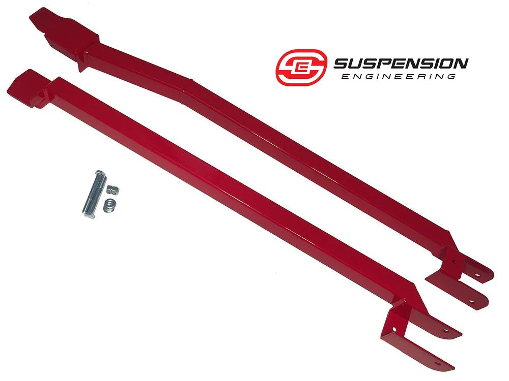 Camaro & Firebird Weld in Subframe Connectors| 1993-2002 (Red)