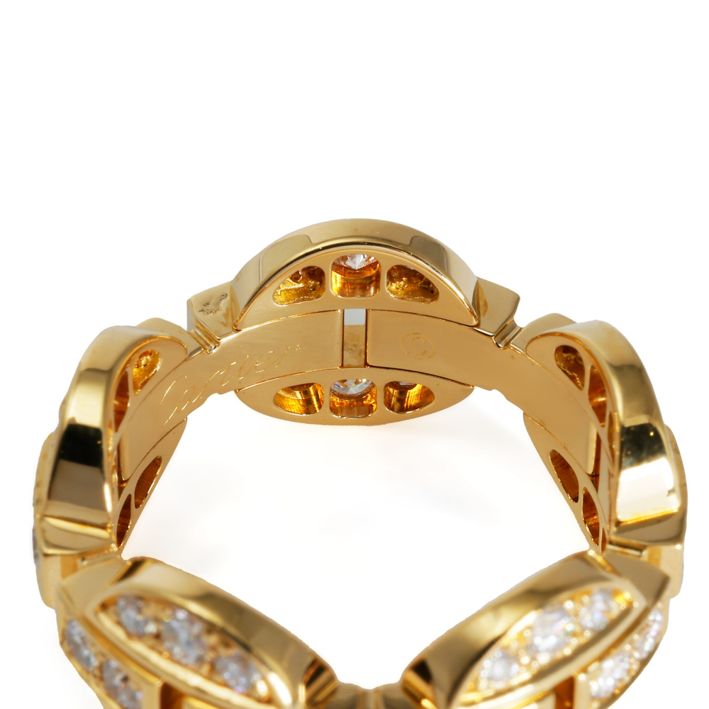 Cartier Imalia Ring 18K Yellow Gold Diamond