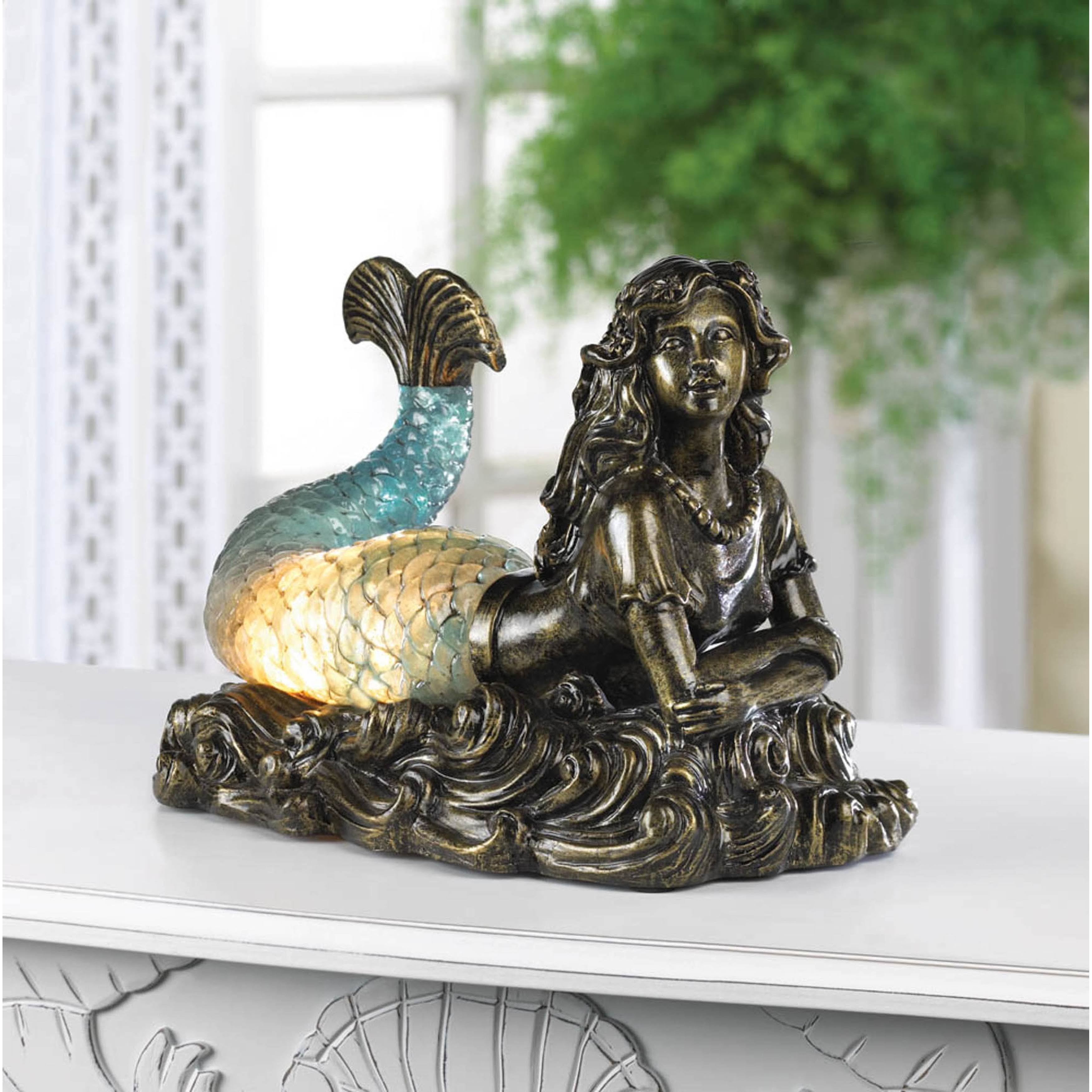 Zingz u0026 Thingz Metal Curious Cat Lamp in Brown and Cream - 4504978V