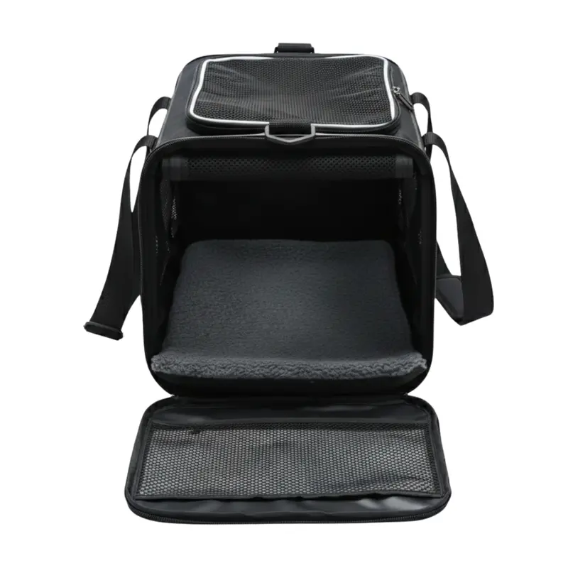Ventilated Cat Carrier Backpack – Expandable Compartment and UV-Blocking Shade Cover
