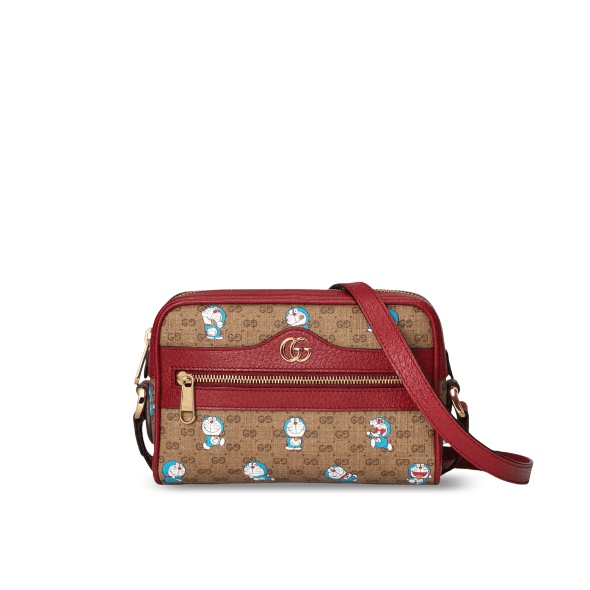 Gucci x Doraemon Mini Crossbody Bag 17.5cm/ 6.9in