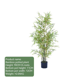 Artificial flowers and plants, delicate water bamboo