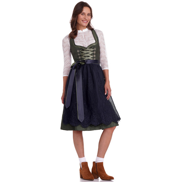 Gina Benotti Damen Dirndl-Bluse aus Spitze