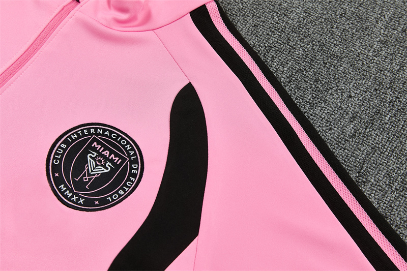 Adult/ Kids Miami 2627 Half Zippered Training Suit - Pink