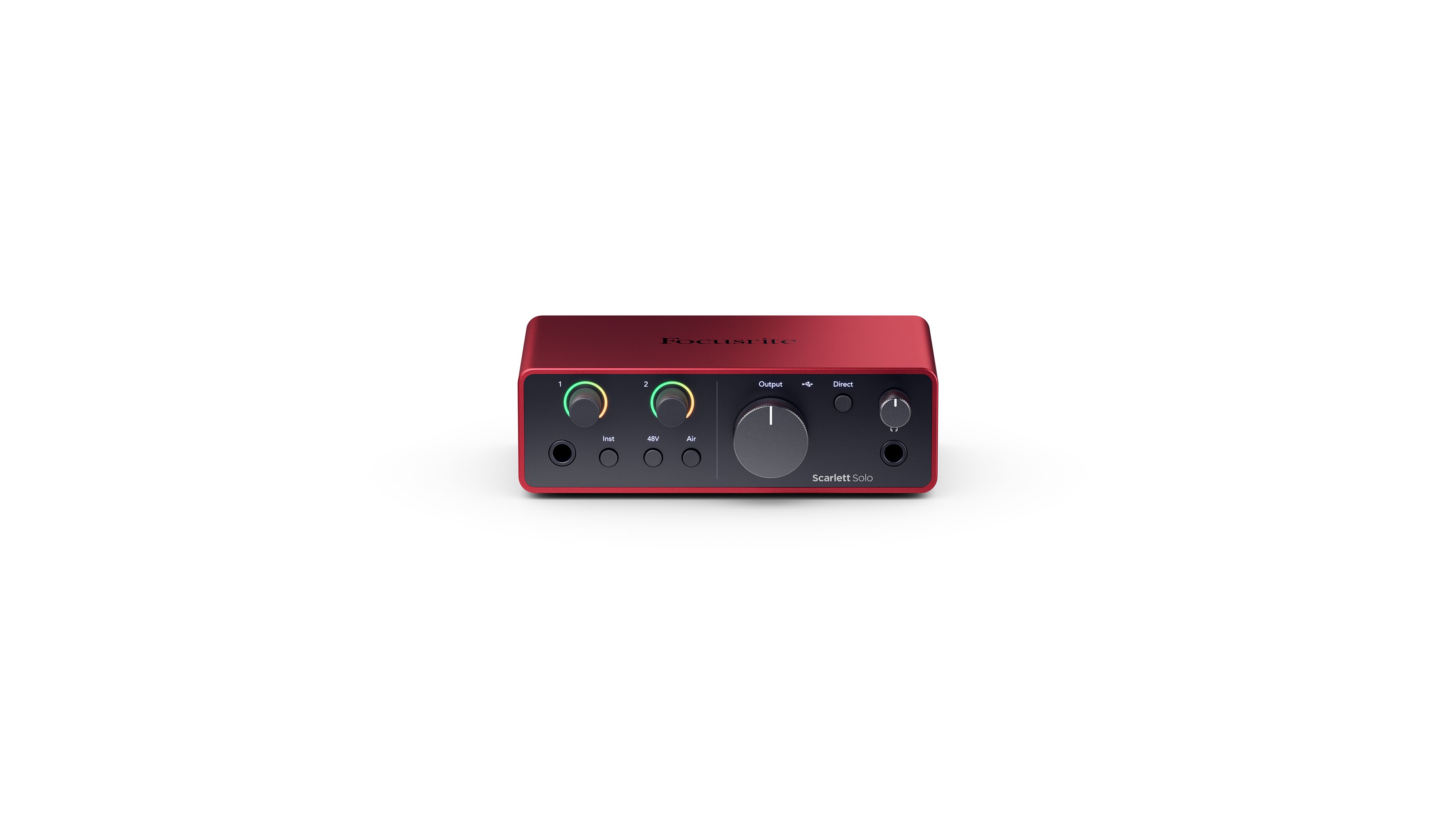 Focusrite - Scarlett Solo Studio 4th Generation Audio Interface - Red
