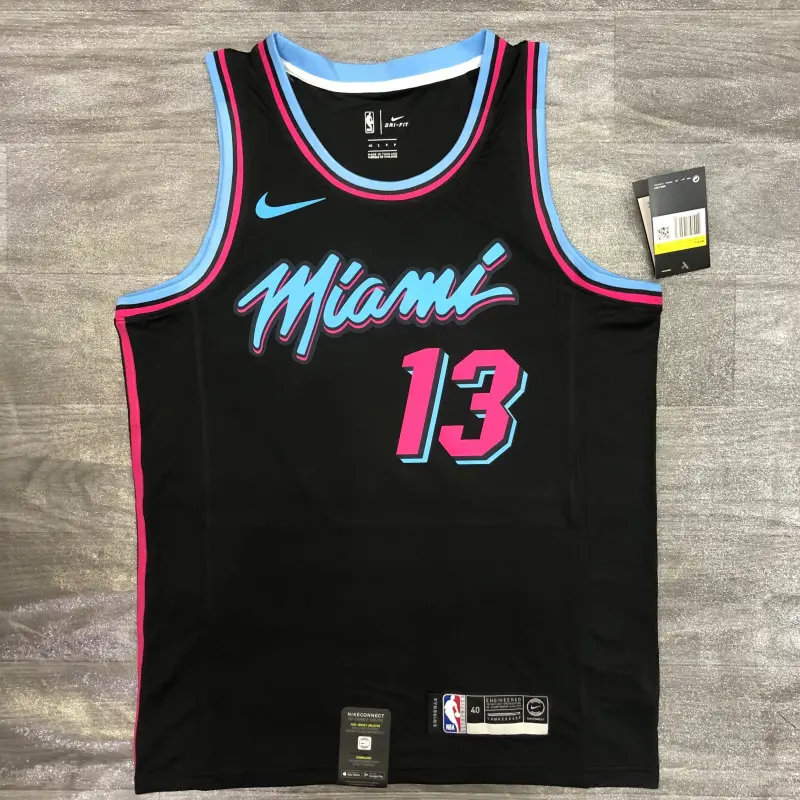 Miami Heat Black Jersey No.13