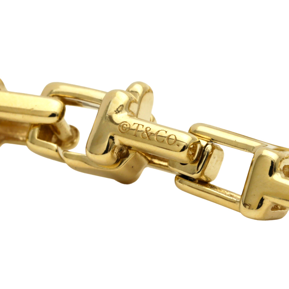 Tiffany & Co. Tiffany T Narrow Bracelet 18K Yellow Gold