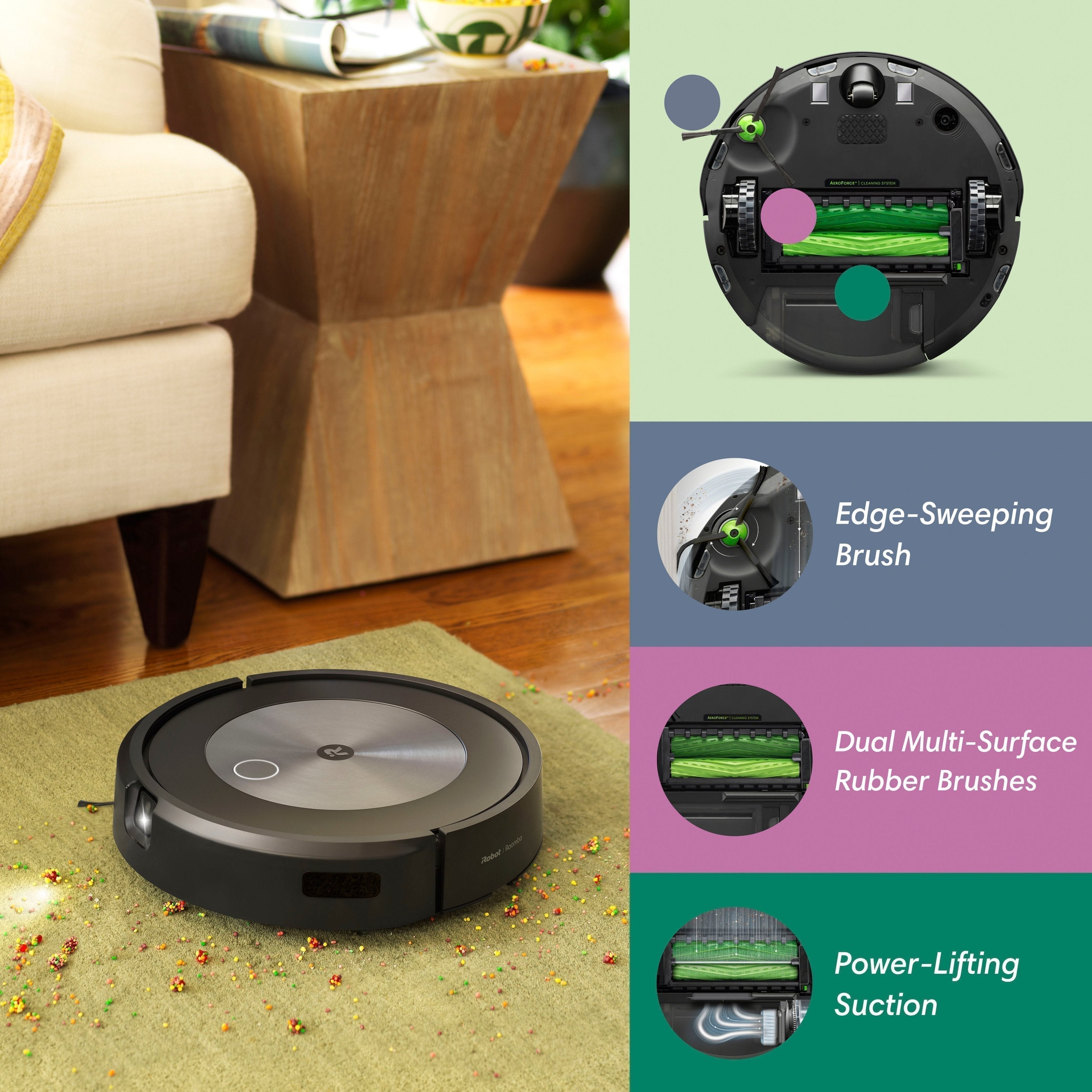iRobot Robot Roomba j7+ (7550) Robot Vacuum - Graphite
