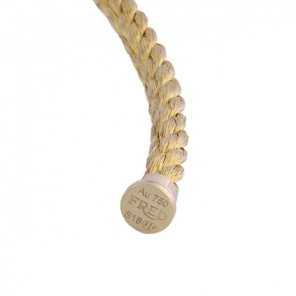 FRED Chance Amphini Bracelet 18K Yellow Gold Diamond 0B0101-6B0108