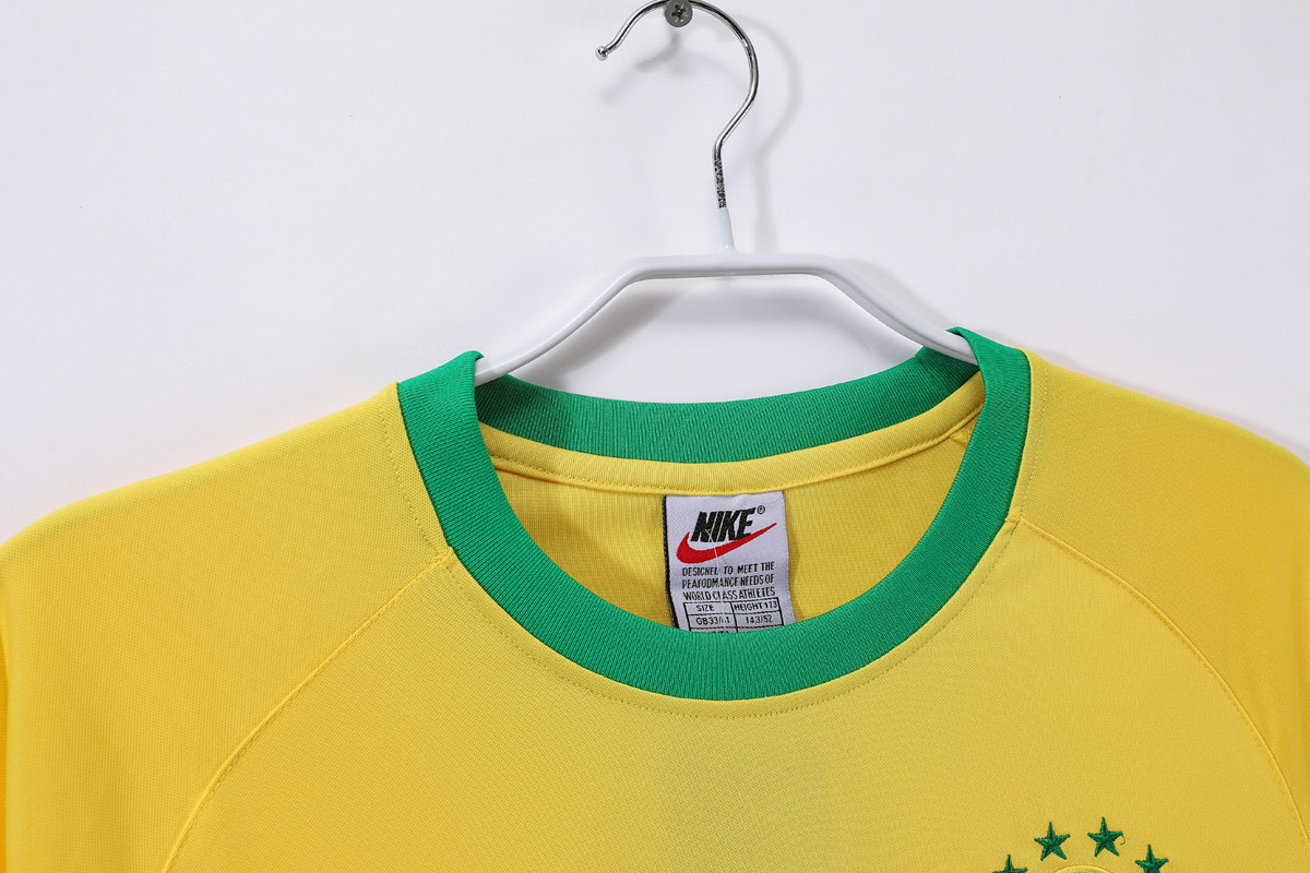 Retro Brazil 2000 Home S-XXL 4
