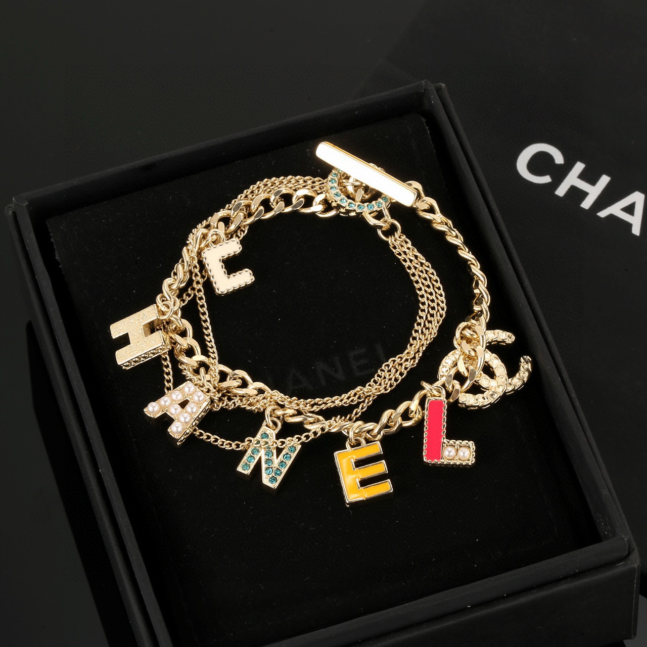Chanel Colorful Bracelet - cnluxepick