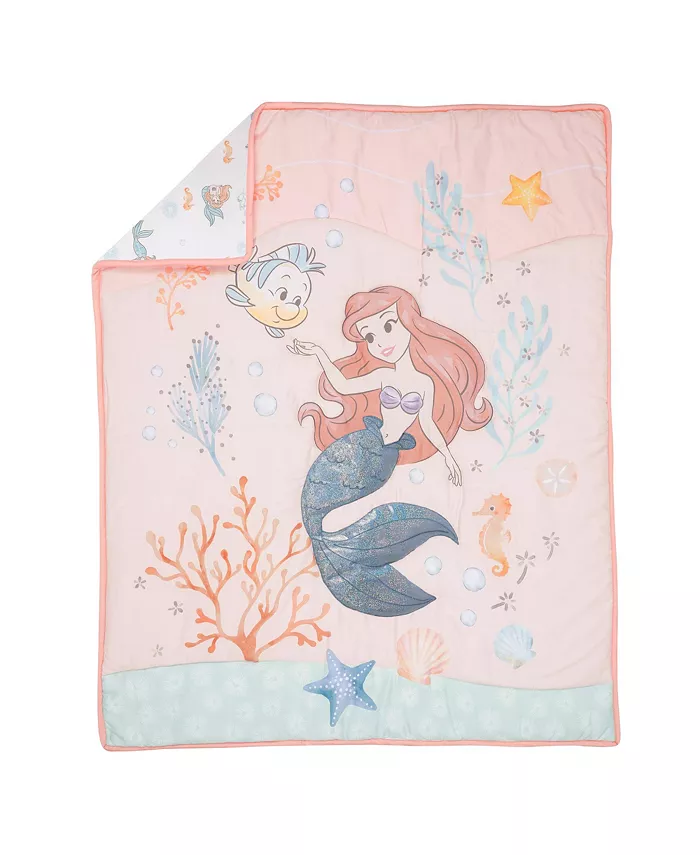 Bedtime Originals Disney Baby The Little Mermaid 3-Piece Baby Crib Bedding Set