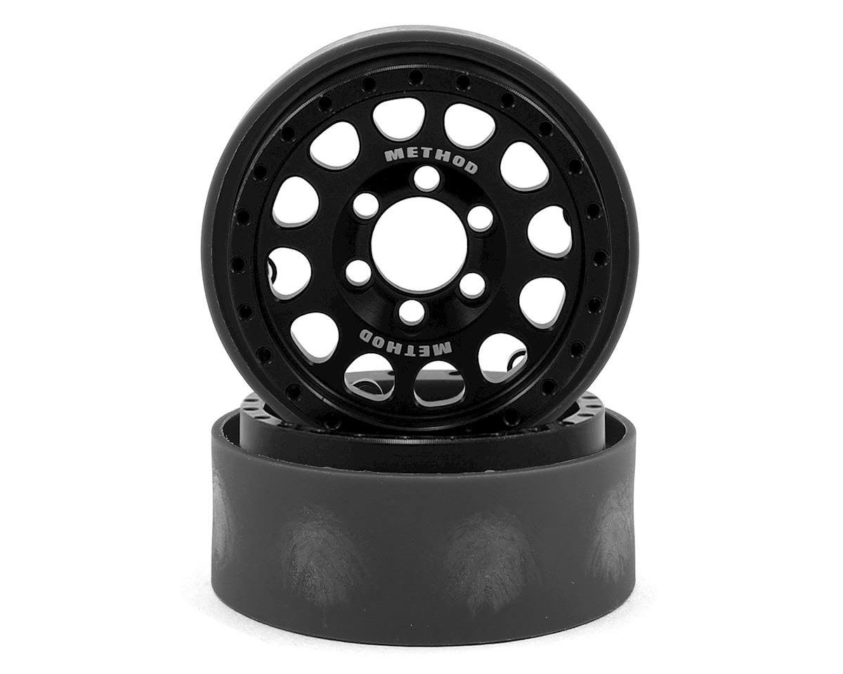 Vanquish Method 1.9 Race Wheel 105 Black/Clear Anodized (2) VPS07911