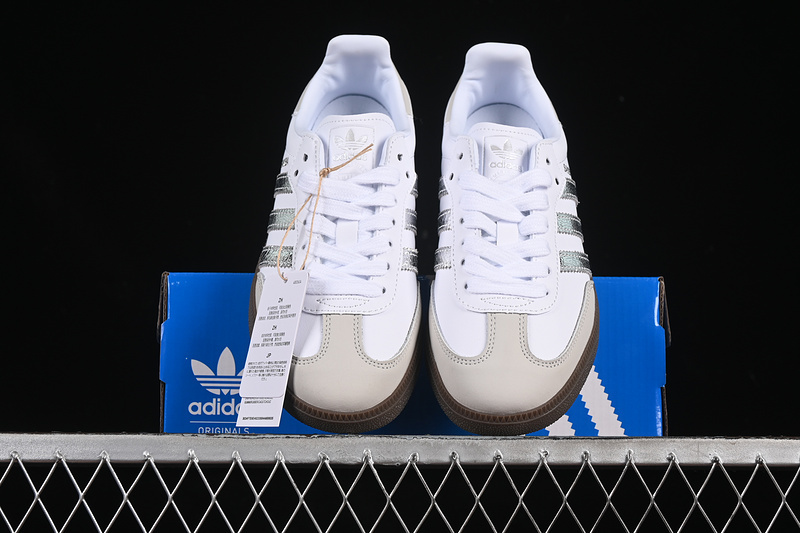 Adidas Samba Og Footwear White/Silver Metallic/Grey One JI2725