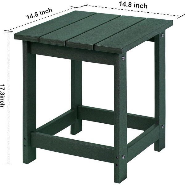 Side Table,Pool Composite Patio Table