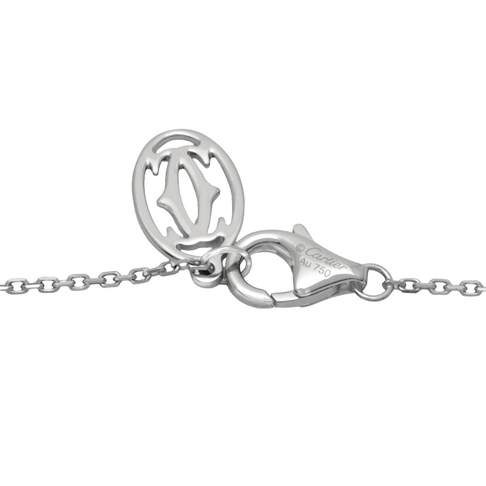 Cartier C Do Necklace 18K White Gold Diamond N7409700