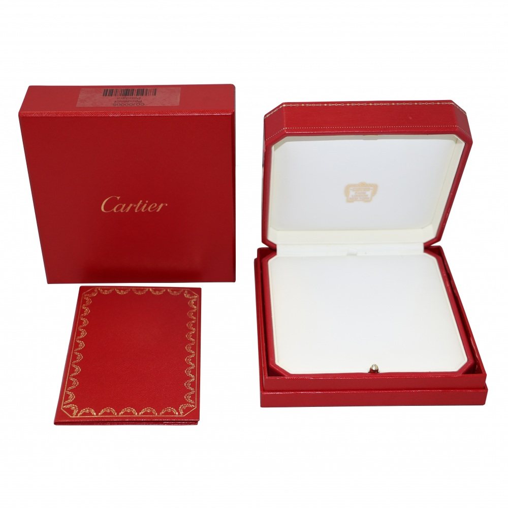 Cartier White Gold Folchain K18WG Necklace