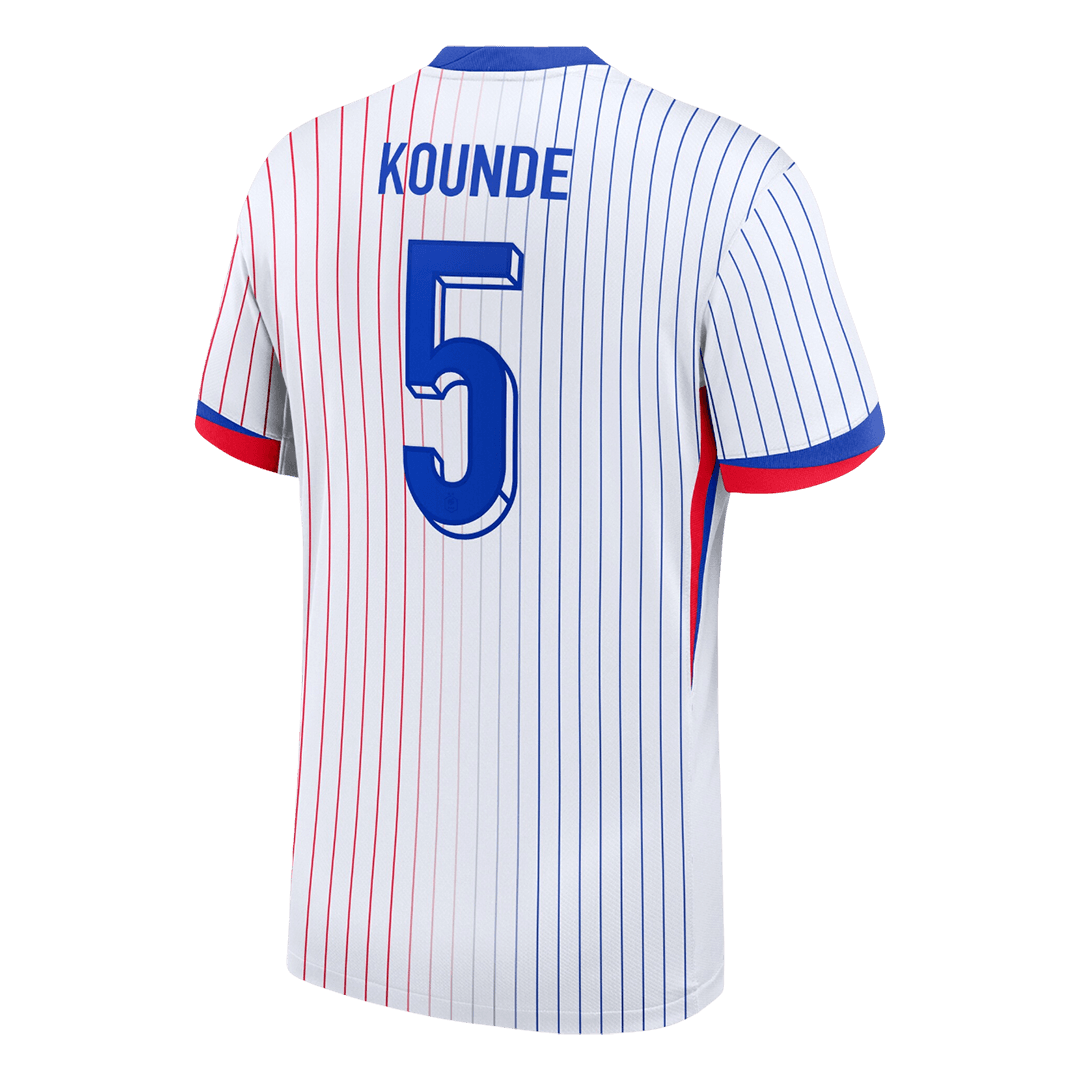 KOUNDE #5 France Away Soccer Jersey
