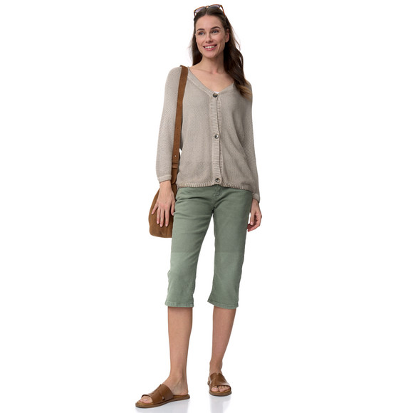 Gina Benotti Damen Capri-Jeans mit Gürtel