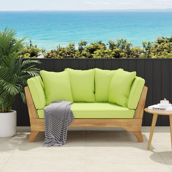 Serene Acacia Expandable Daybed by Christopher Knight Home