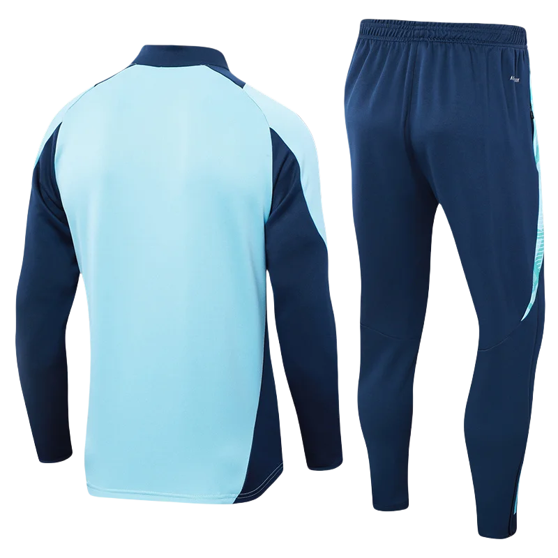 Arsenal Half-Pull Training Suit  Blue Football Shirt 2024/2025