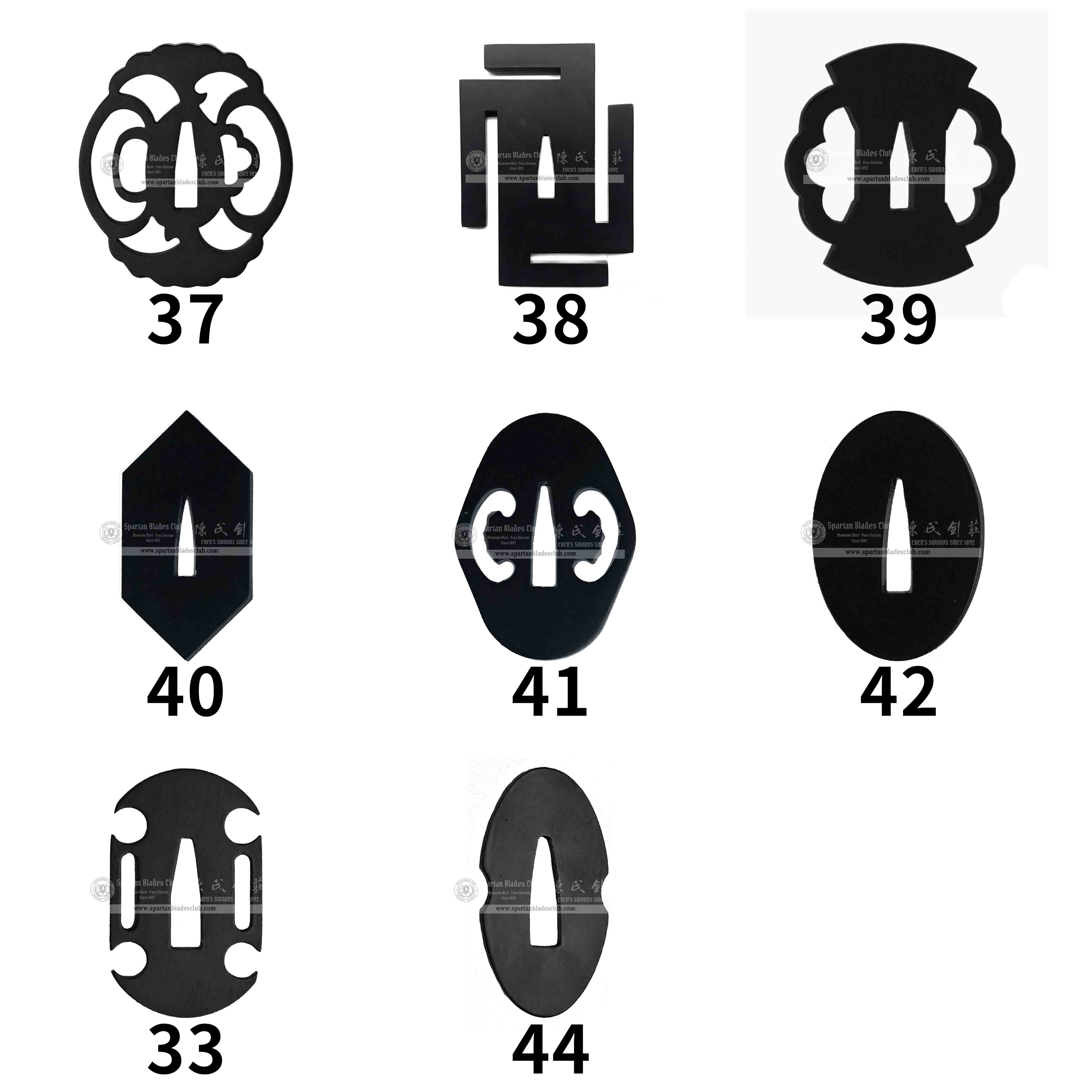 Custom Your Katana | Iron Tsuba | Spartan Blades Club | CHEN'S SWORDS 1892 - Spartan Blades Club - 陳氏劍莊1892