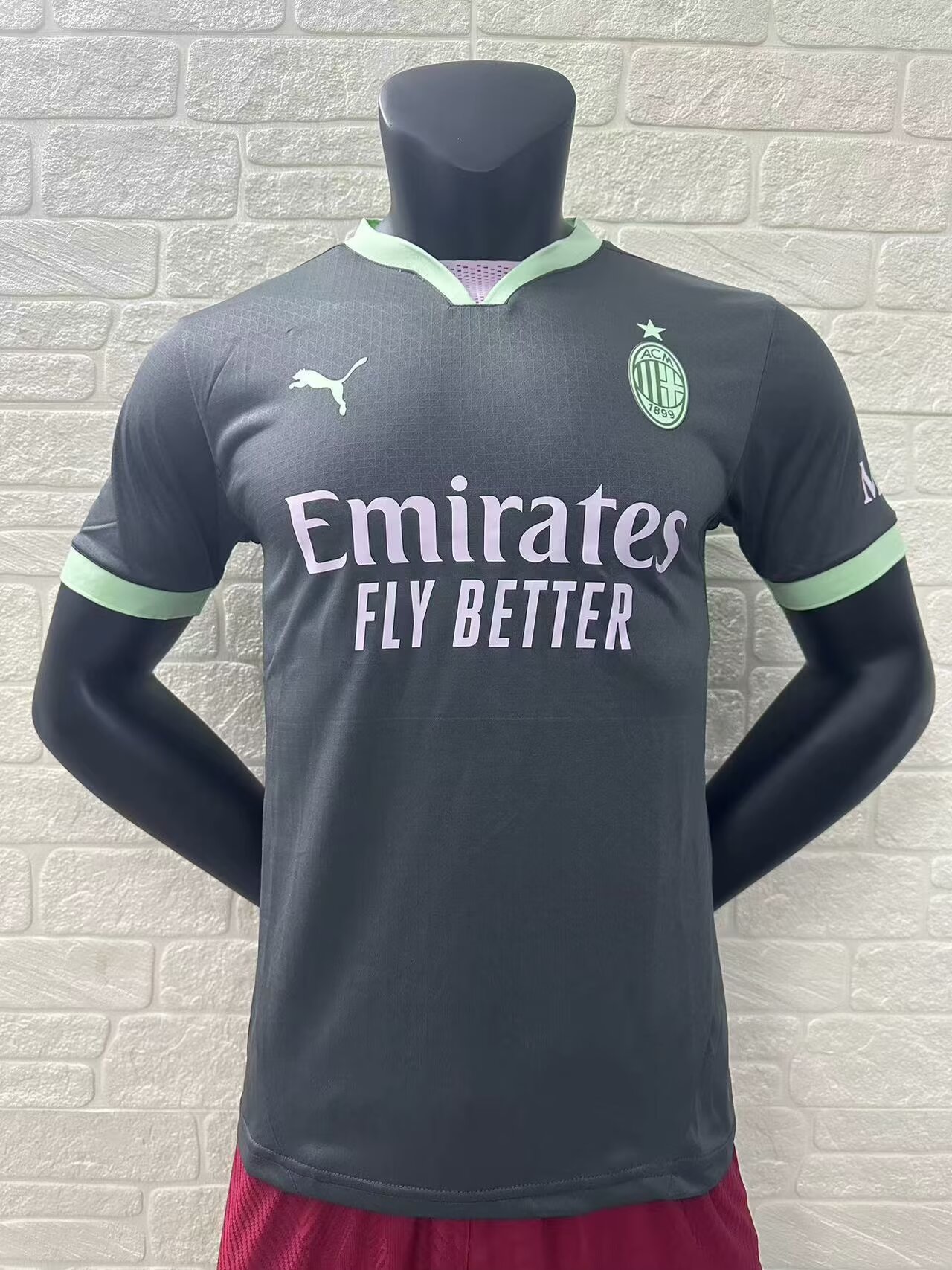 AC Milan Third Man Player Jersey 24/25