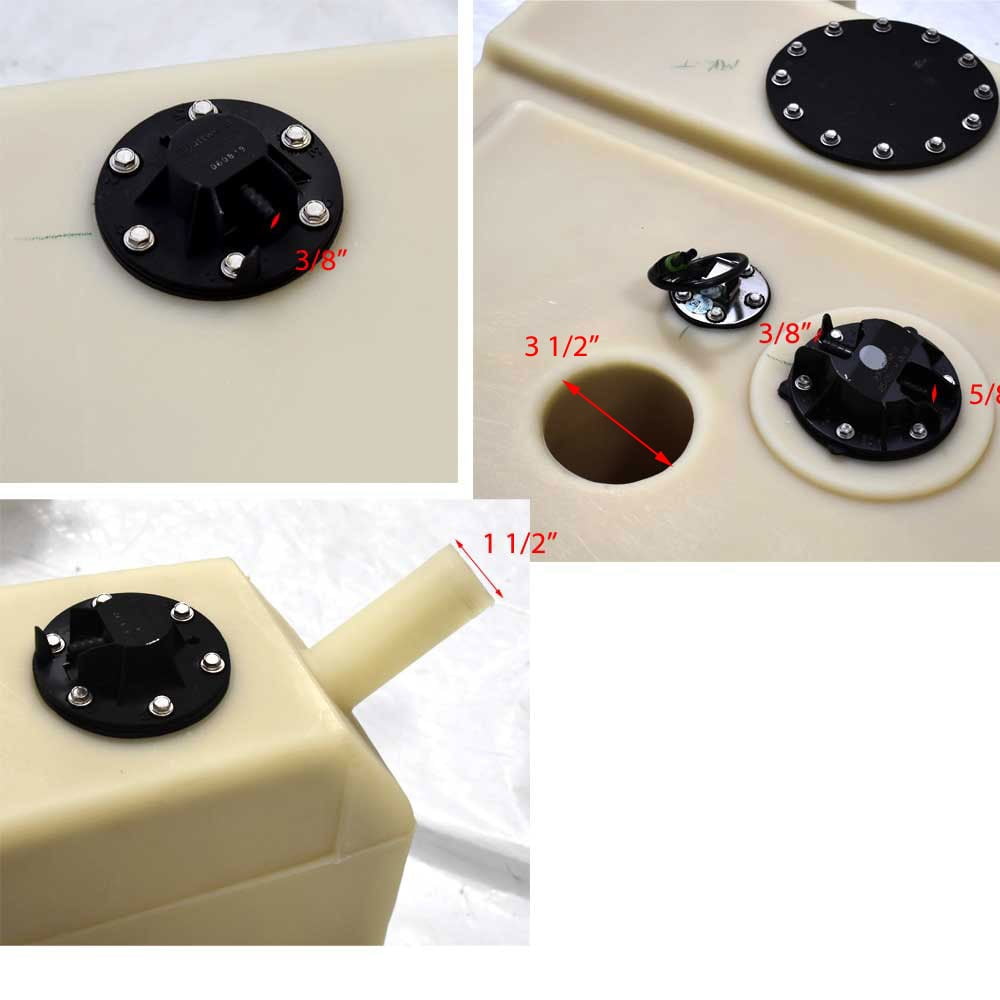 Axis Boat Gas Fuel Tank 3030555BD | 65 Gallon 2015 T23 Poly