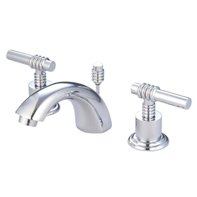 Kingston Brass KS2951ML Mini-Widespread Bathroom Faucet, Polished Chrome