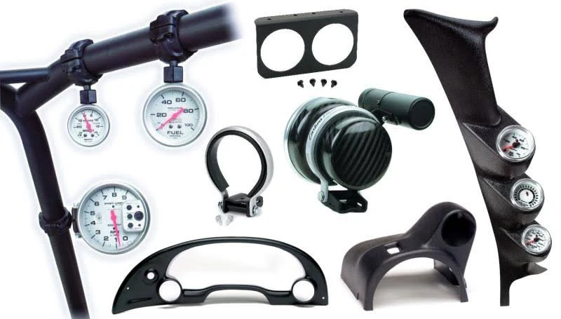 Auto Meter 2151 Carbon Fiber Electric Gauge Mounting Cup