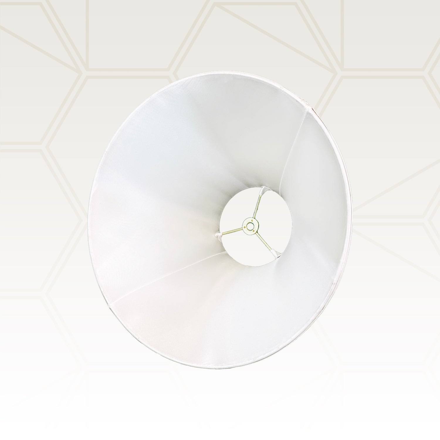 Royal Designs Coolie Empire Lamp Shade, Beige, 7x20x12.5 - Set of 2