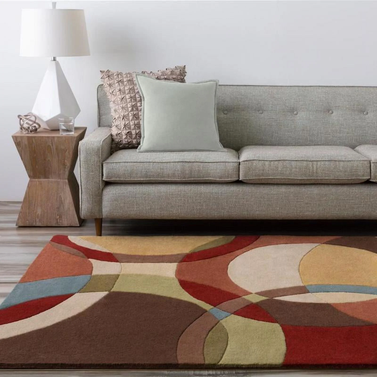 Mark&Day Area Rugs, 7x9 Besancon Modern Tan Area Rug (7'6