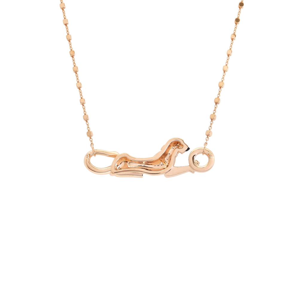 Cartier Panthère Necklace 18K Rose Gold B7224538