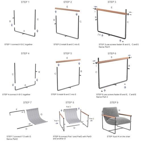 HIGOGOGO Modern Accent Chair, Living Room Chair with Wood Armrests, Shredded Foam Cushion, and Sturdy Metal Frame Reading Chair, Beige