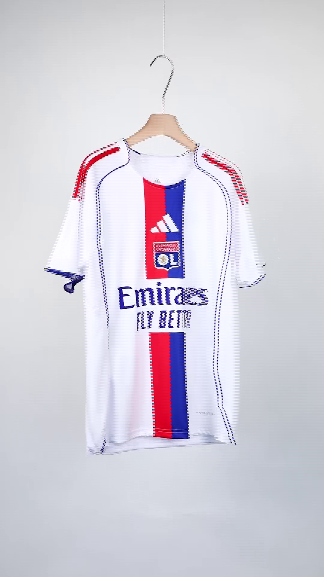 Olympique Lyonnais Home Soccer Jersey 2025/26