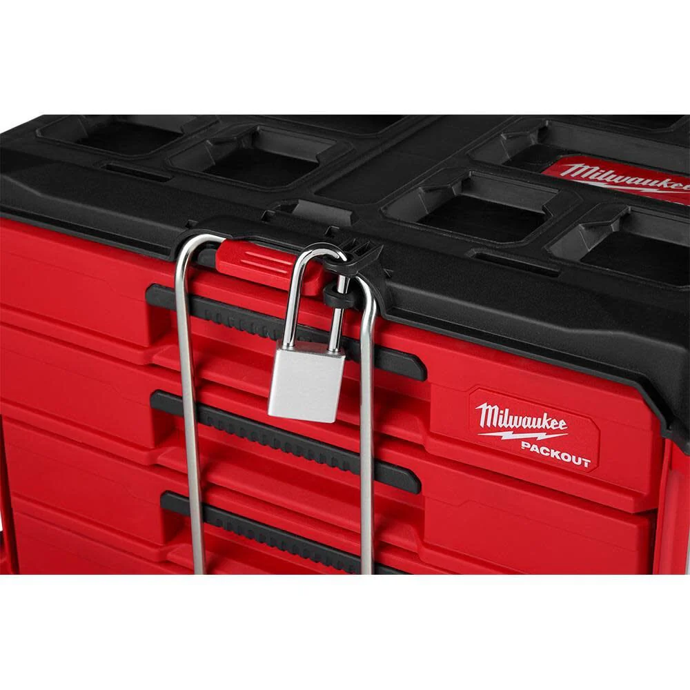 2026 Milwaukee 48-22-8444 PACKOUT 4-Drawer Tool Box