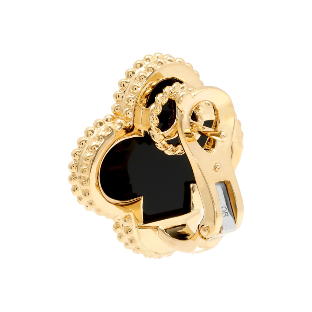 Van Cleef & Arpels Magic Alhambra Earrings 18K Yellow Gold VCARA44300