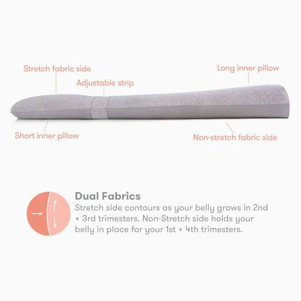 Frida Mom Adjustable Keep Cool Pregnancy Pillow