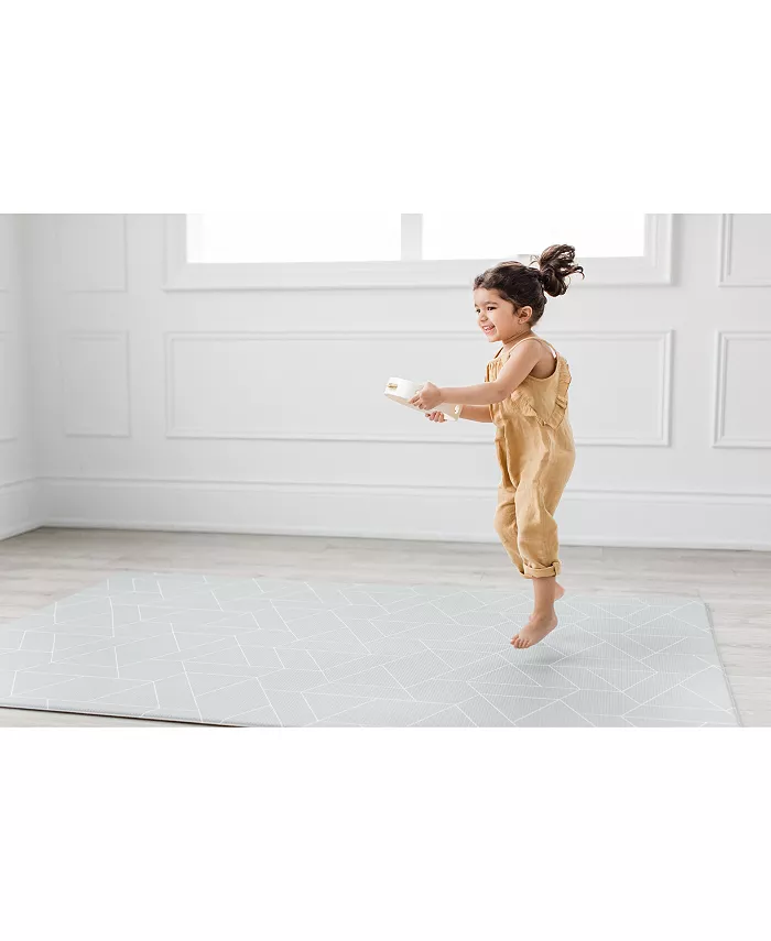 Little Bot Ofie Mat, Zen line + Triangle, baby play mat