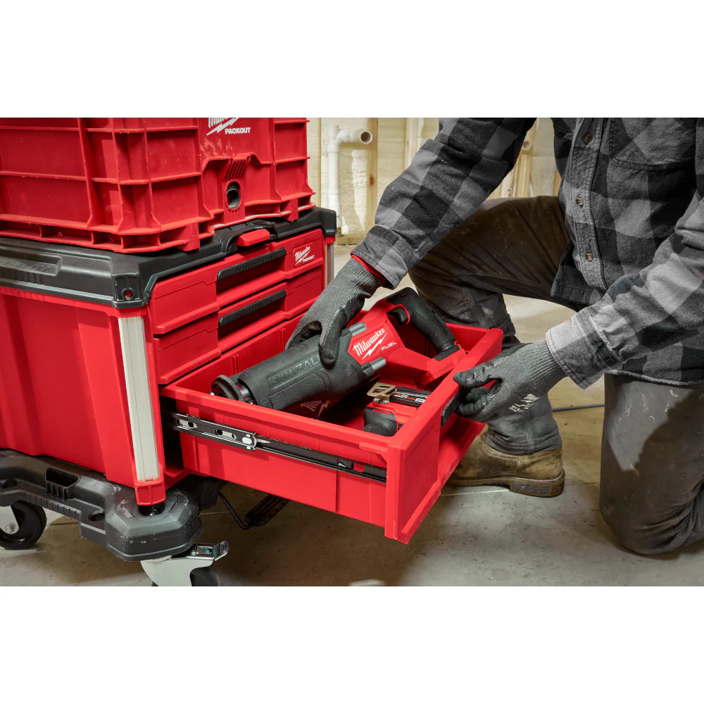 2026 Milwaukee 48-22-8447 PACKOUT Multi-Depth 3-Drawer Tool Box