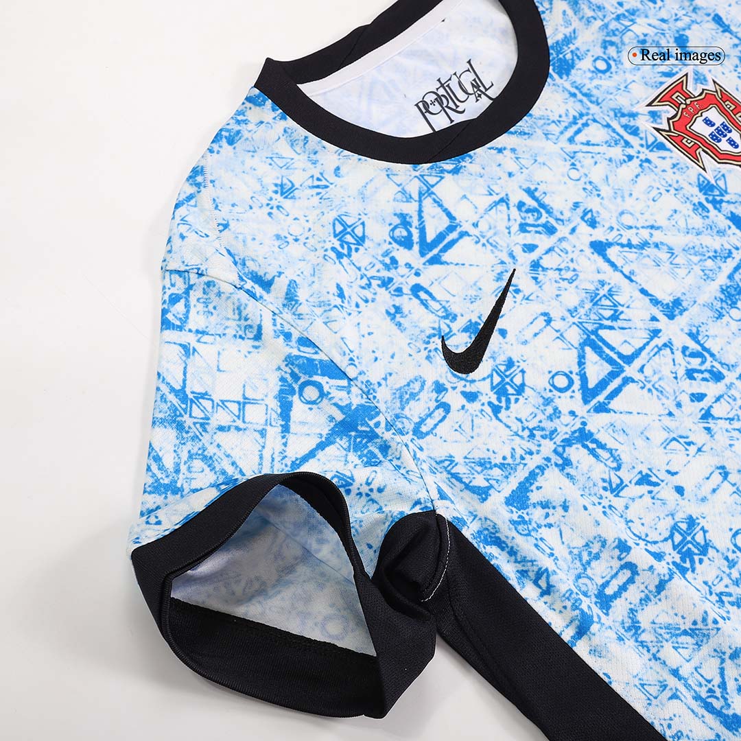 B.FERNANDES #8 Portugal Away Soccer Jersey EURO