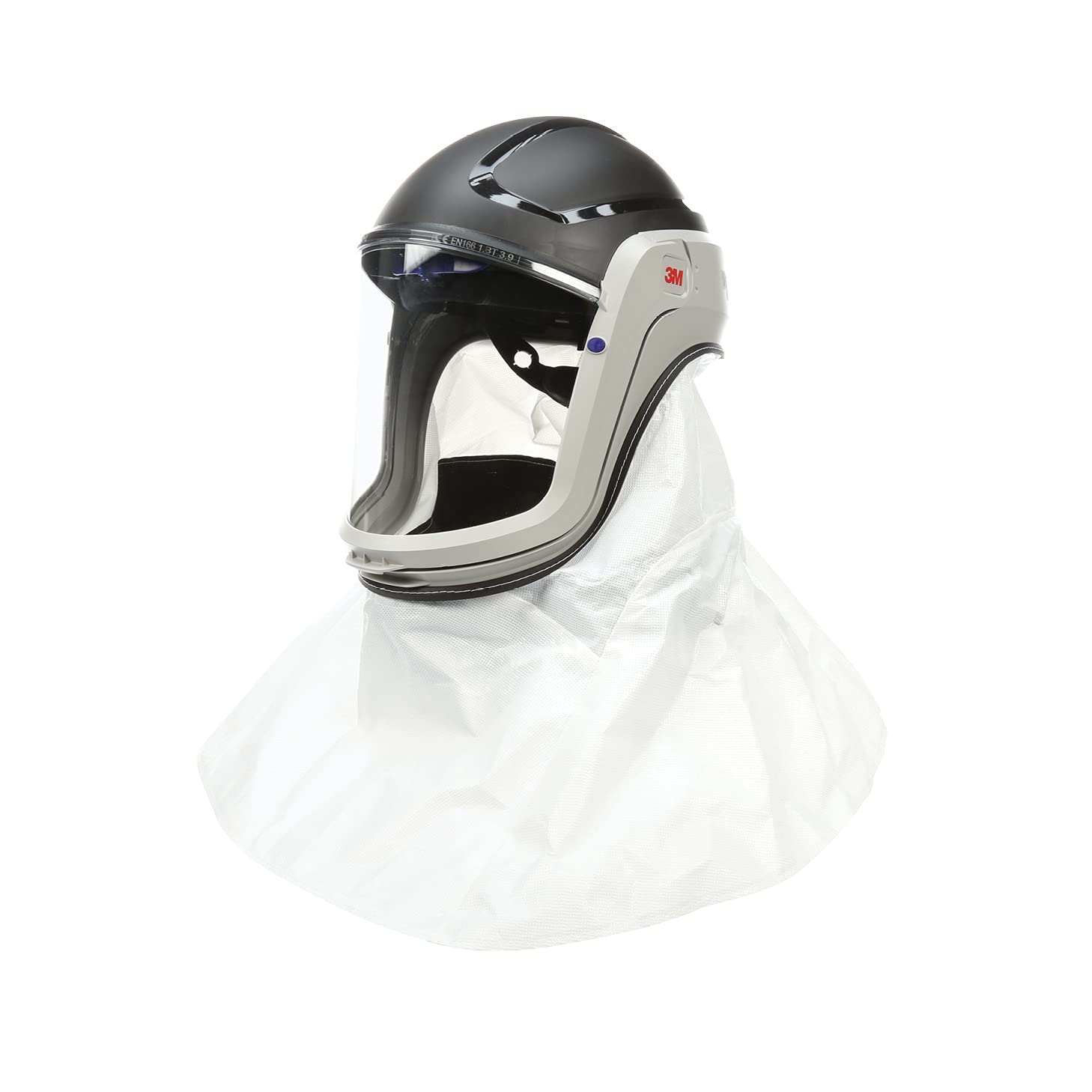 Helmet M-405, For Powered Air Purifying Respirators, Standard Polycarbonate Visor and General Purpose Shroud, 1/Case