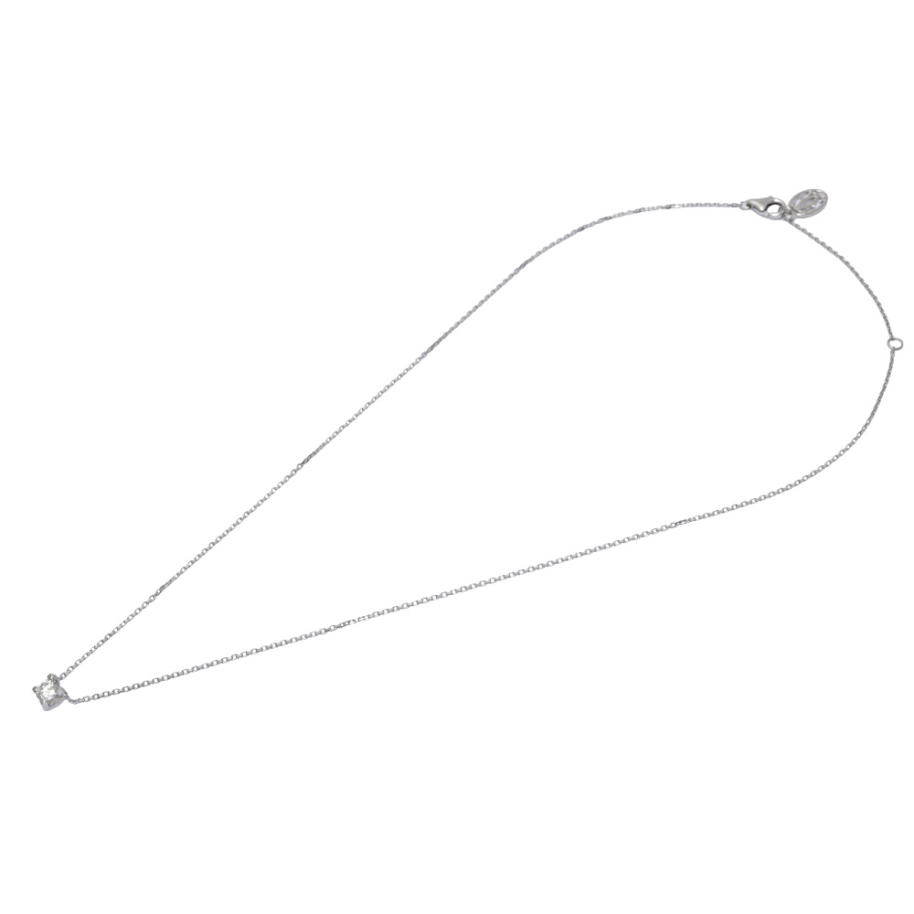 Cartier C Do Necklace 18K White Gold Diamond N7409700