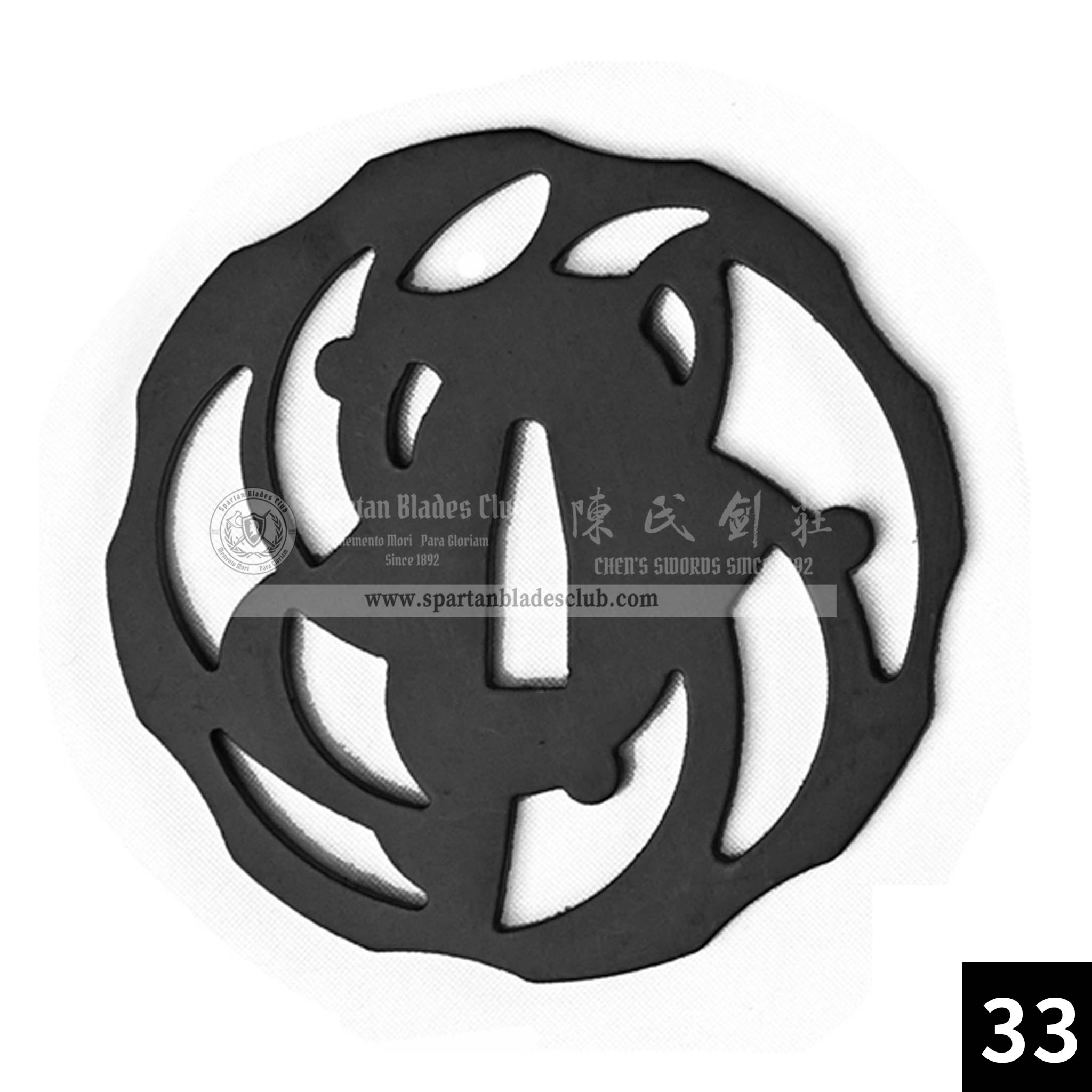 Custom Your Katana | Iron Tsuba | Spartan Blades Club | CHEN'S SWORDS 1892 - Spartan Blades Club - 陳氏劍莊1892