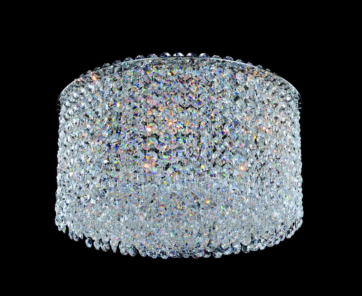Allegri 11664-010-FR001 Milieu Metro 5 Light Flush Mount