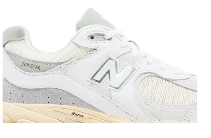 New Balance 2002R Leather Pack - White Gold M2002RIA Casual Running Shoes