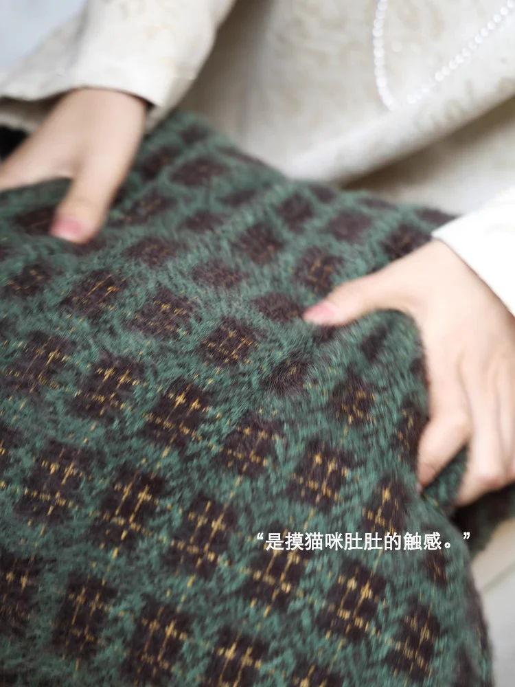 BD093 (Waist Support) - CH@NELVintage Paris Pine Green Lumbar Pillow, Bedside Pillow