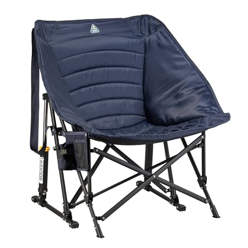 GCI Outdoor Pod Rocker Outdoor Rocking Chair with SunShade Canopy